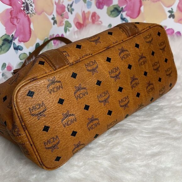 💯Authentic MCM Cognac Tote Handbag🍀 - Picture 16 of 16